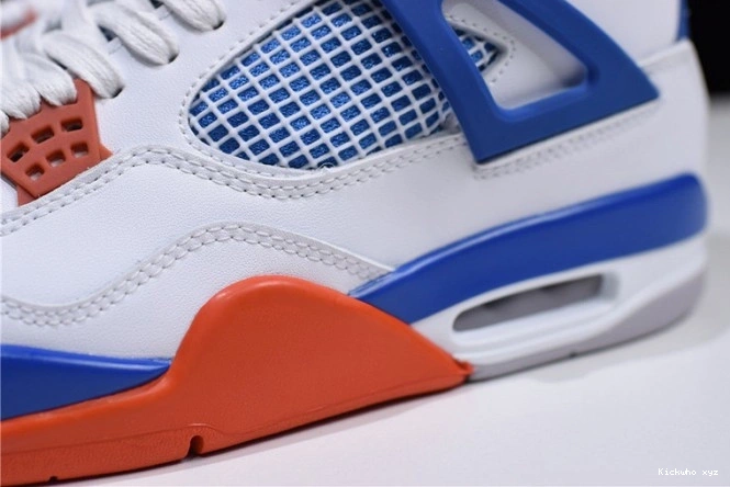 Blue Jordan White Crimson-Royal Bright Air 4 308497-171 0819